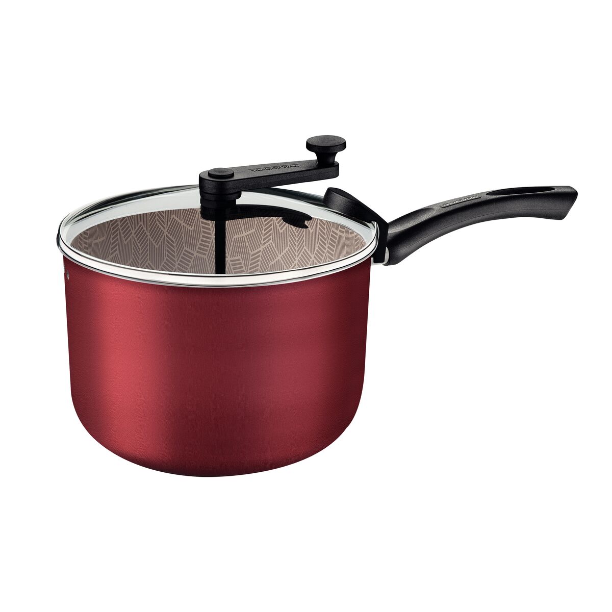 Pipoqueira Tramontina Paris em Alumínio com Revestimento Interno e Externo em Antiaderente Starflon Max Vermelho 22 cm 4,8 L - Edição Especial